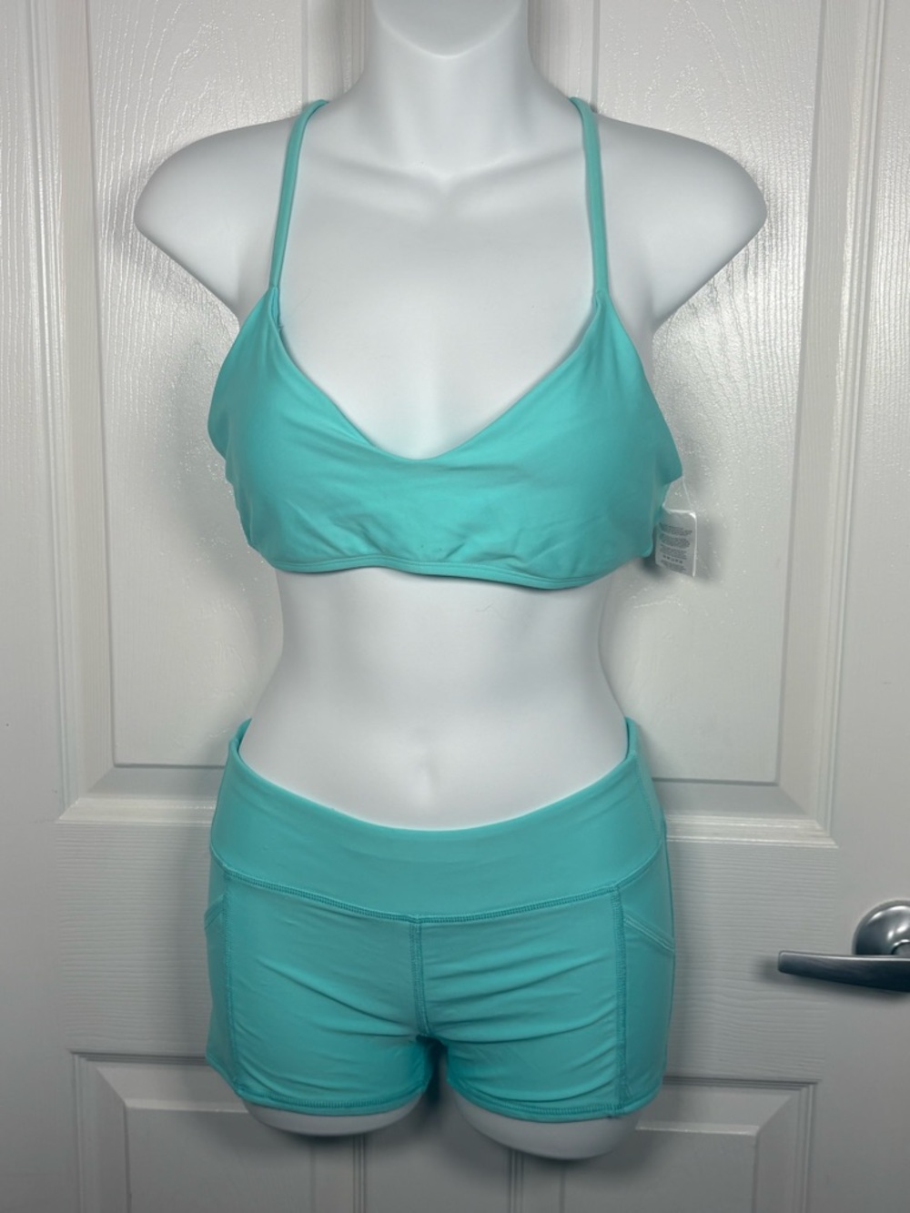 Body Glove Mint Green Strappy Back Bikini Set B12 - Picture 2 of 12